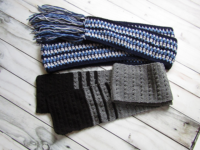 Men's Scarf Duo