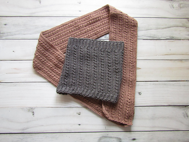Crossing the Line Scarf & Cowl