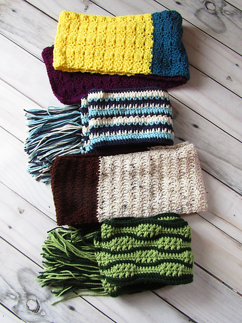 Scrap Busting Scarf Set