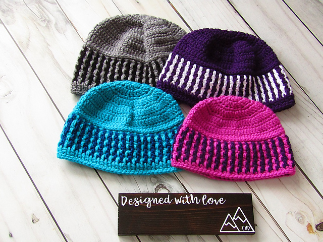 Pinstripe Beanie