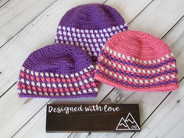 Colored Beads Beanie