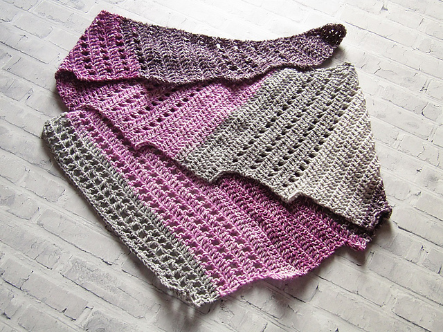 Ombre' 1 Skein Scarf