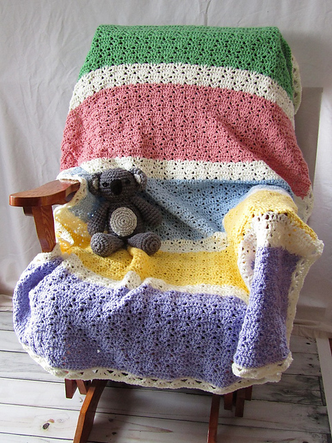 Striped Toddler Blanket