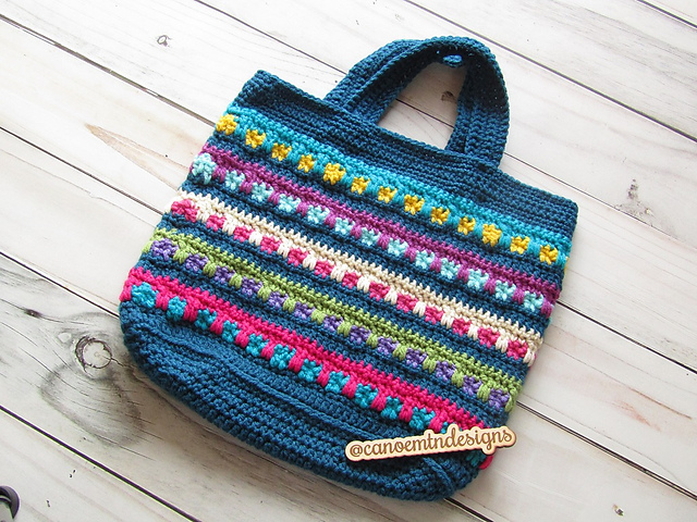 Very Stripey Project Bag