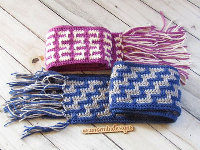Colorwork Scarves