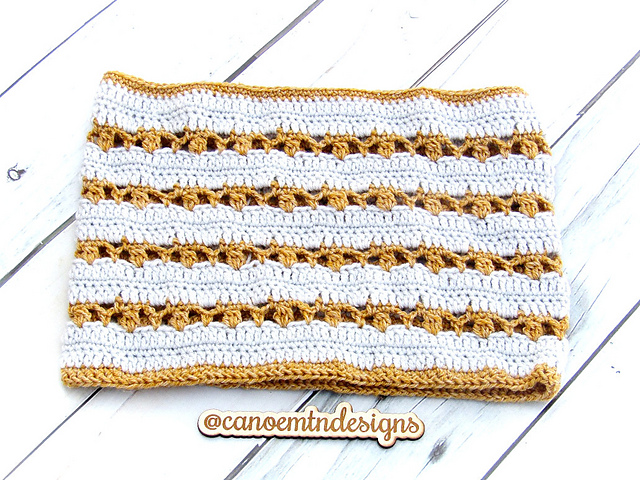 Denim Grace 2 Color Cowl