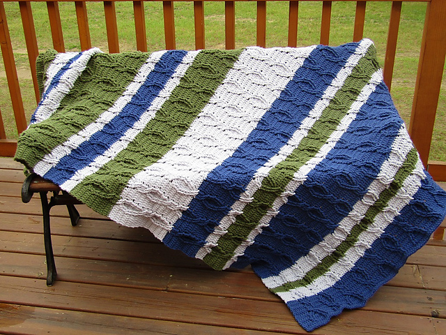 Twisted Cable Blanket