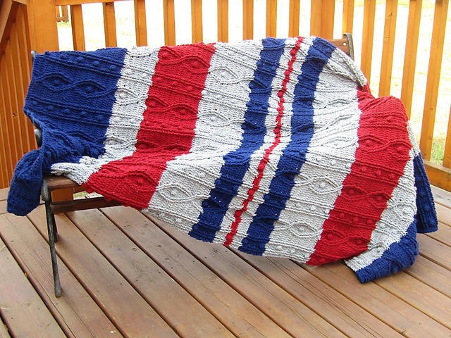 Diamonds & Popcorn Blanket