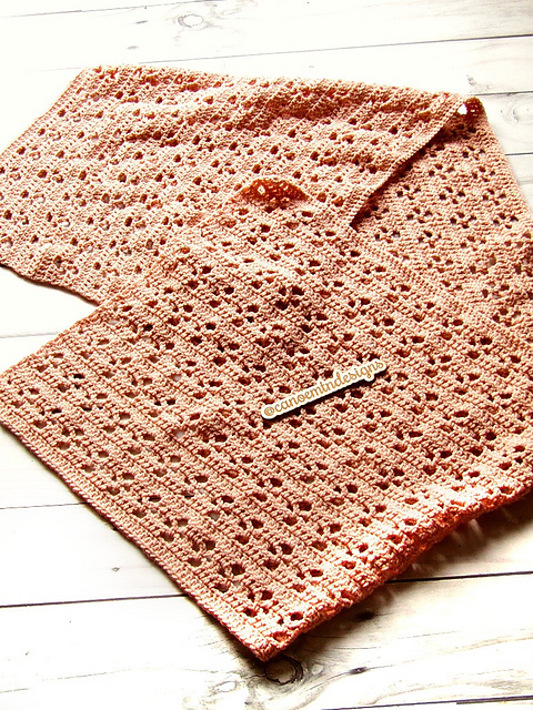 Blooming Hayfield Shawl