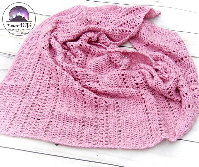 Simple Paths Shawl