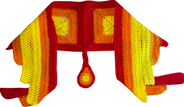 Phoenix Wing and Tail Shawl