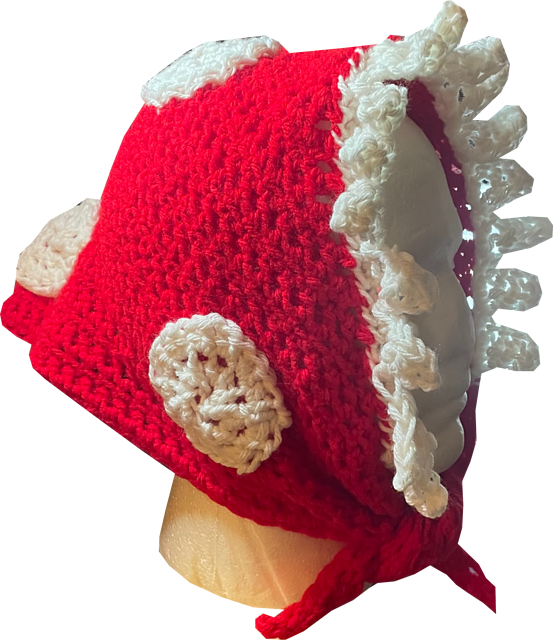 Piranha Plant Babushka Shawl