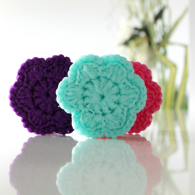 Flower scrubbie