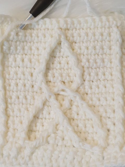 Celtic knot stitch