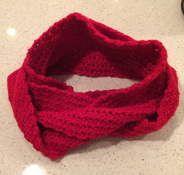 Angel Stitch Infinity Scarf