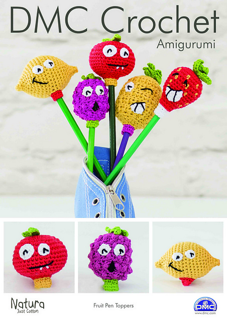 Fruit Pen Toppers