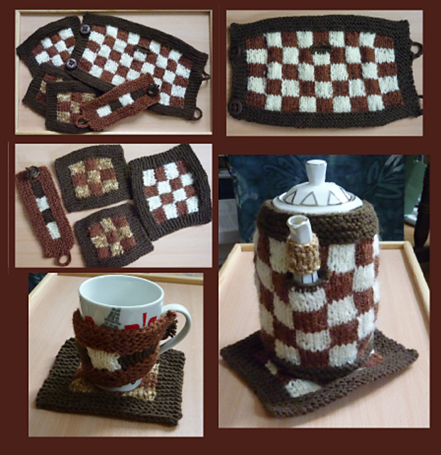 Coffee Dream Cafetière Cover and Coasters