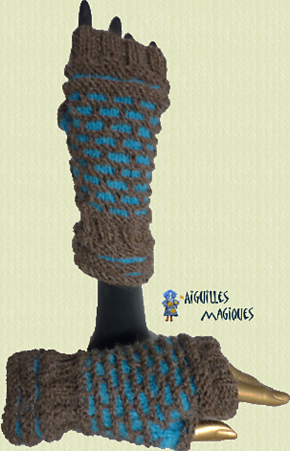 Turquoise et chocolat