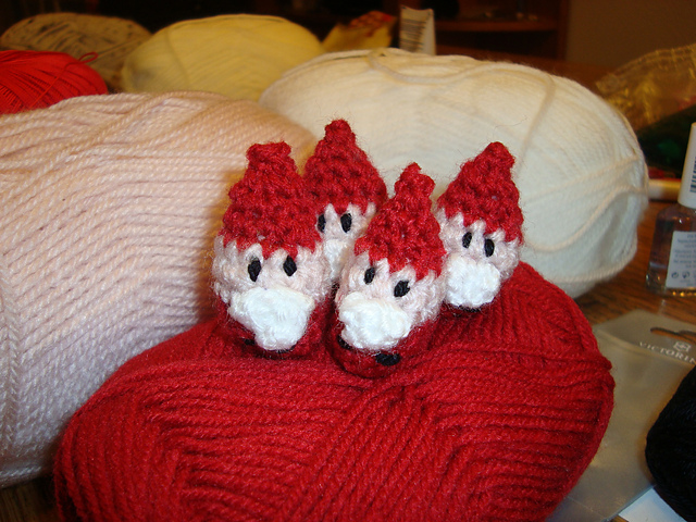 Teeny tiny Santa!