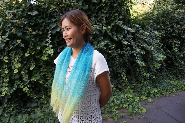 Alpine Haze Shawl