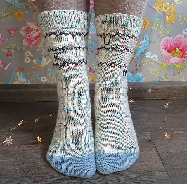 One Blink For Yes Socks