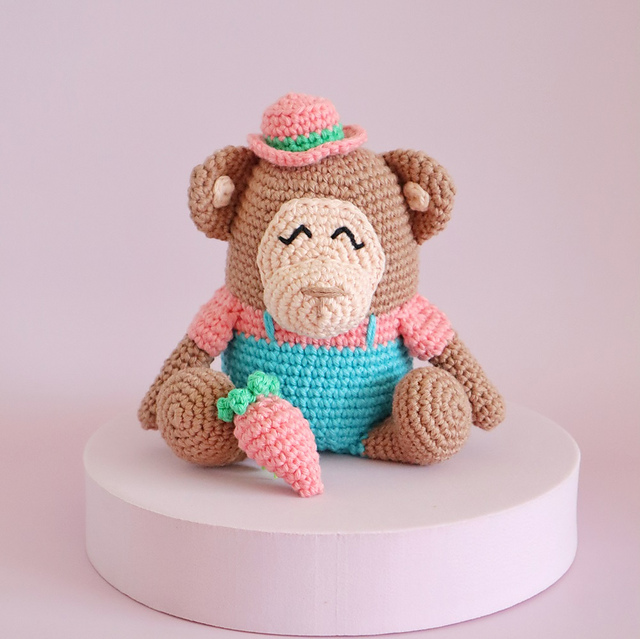 Strawberry Farmer Monkey