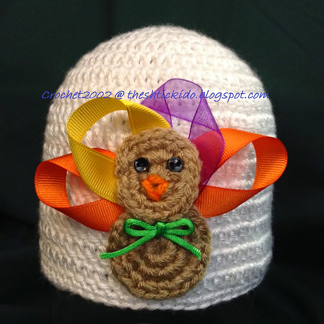 Ribbon Tail Turkey Applique