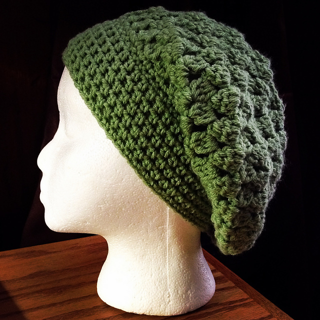 Karen's Cluster Stitch Slouchy Hat