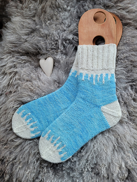 Icicle Socks