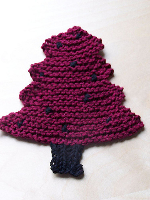 Christmas Tree Dishcloth