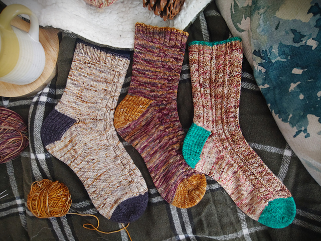 Homestead Socks Lite Toe Up