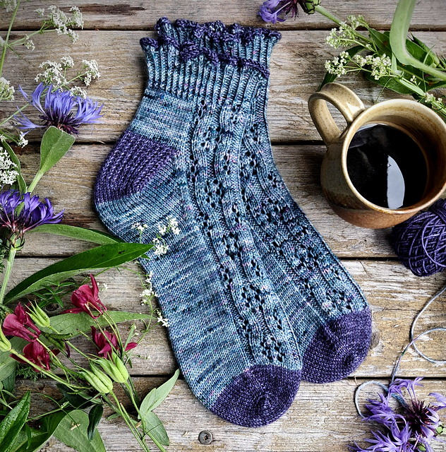 Meadow Socks Toe Up