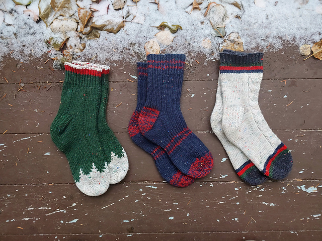 The Great Outdoors Socks Toe Up