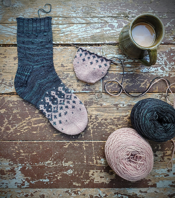 Stardust Socks Toe Up