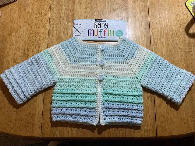 Ridges and Vee's Cardigan