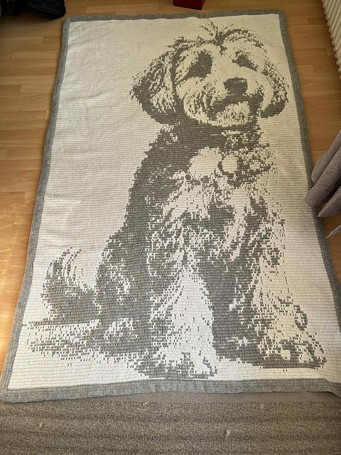 Overlay Mosaic "COCKAPOO DOG"