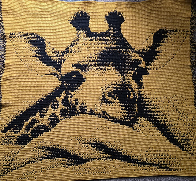 Overlay Mosaic "BABY GIRAFFE"