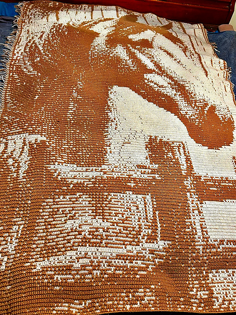 Overlay Mosaic "HORSE BUST 2"