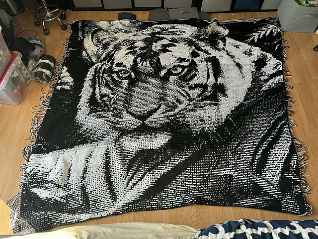 Overlay Mosaic "BENGAL TIGER"