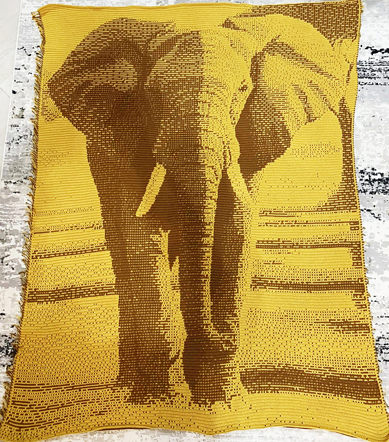 Overlay Mosaic "THE ELEPHANT"