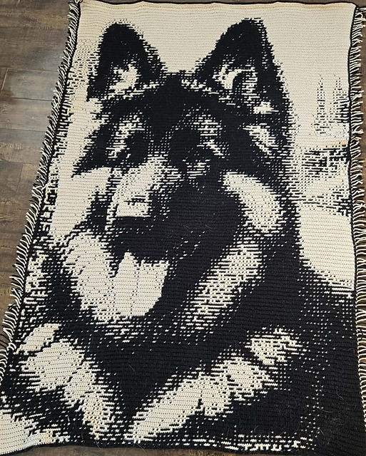 Overlay Mosaic "GERMAN SHEPHERD (smaller)"