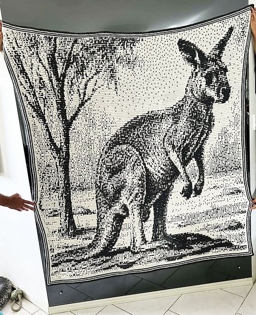 Overlay Mosaic "KANGAROO"