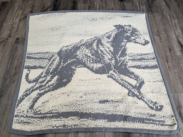 Overlay Mosaic "GREYHOUND"