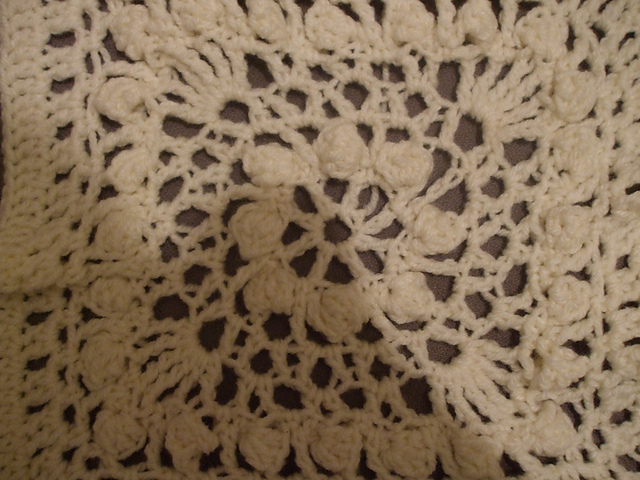 Victorian Baubles Afghan Square