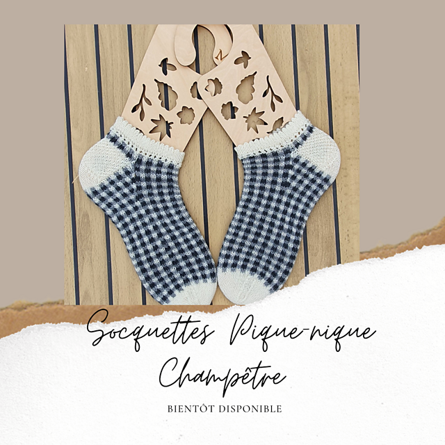 Socquettes Pique-nique Champêtre