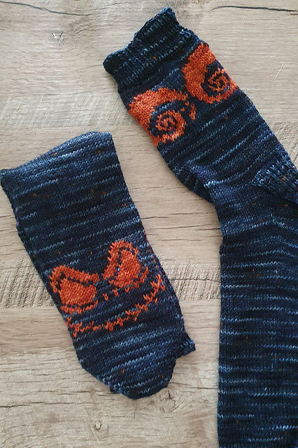 Dark Christmas Socks