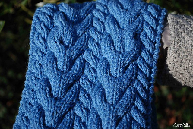 Snood à torsades