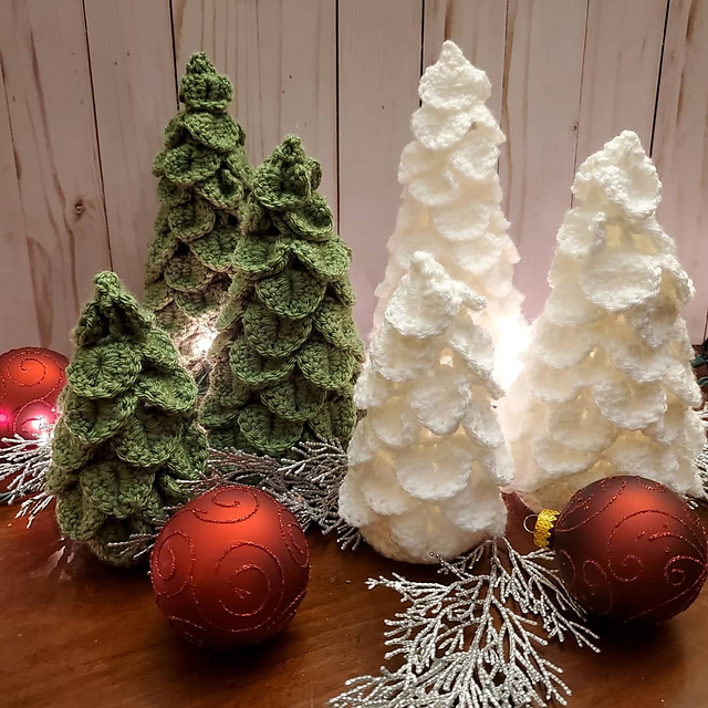 Winter Tree Trio