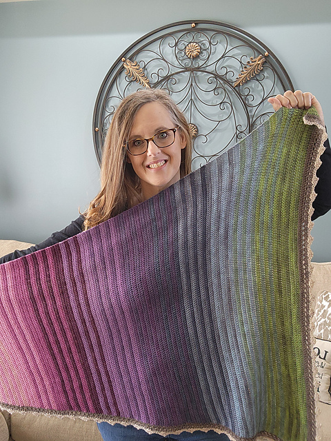 So Fond Of Rainbows Shawl
