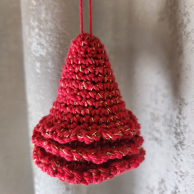 Tiered Tree Christmas Ornament